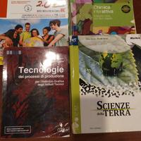 libri scolastici  superiore indirizzo grafico