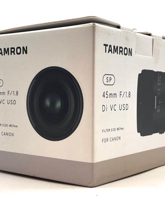 Tamron SP 45mm F1.8 Di VC USD per Canon EF - Nuovo