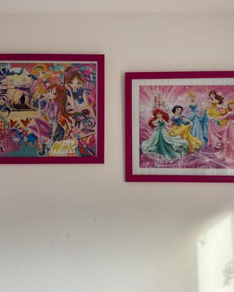 Ribassato_Puzzle Clementoni-3pezzi+1cornice bianca