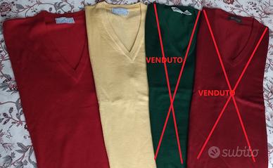 GILET DA UOMO IN PURA LANA VARI COLORI