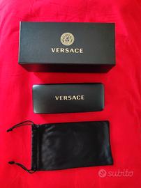 Set Custodia Portaocchiali Versace Nuova 