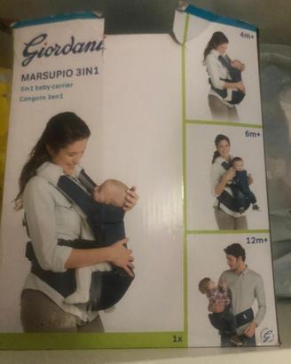 Marsupio Giordani 3in1