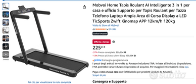 Tapis Roulant Salva Spazio