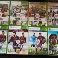 XBOX360 FIFA dal 10 al 15 + PES2008