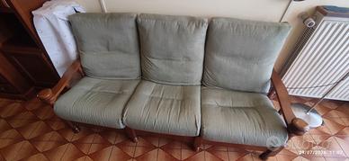 DIVANO 3 POSTI massello