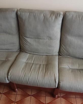 DIVANO 3 POSTI massello