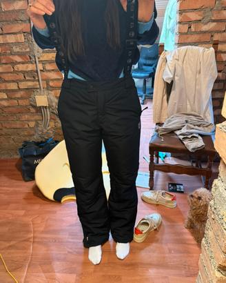 Pantaloni da sci / snowboard tecnici neri biting