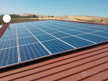 Impianto senza pratica Enel 3 kw batt litio 2.5 kw