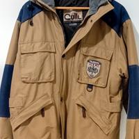 Giaccone in tessuto tecnico. Taglia. 48  (L)