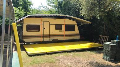 PAVIMENTO  STRUTTURA ACCIAIO  LEGNO x  CAMPEGGIO