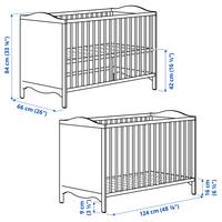 Lettino culla IKEA con sponde