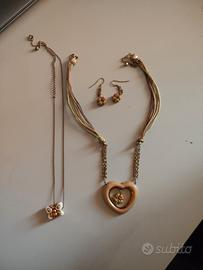 collana e orecchini +ciondolo Thun