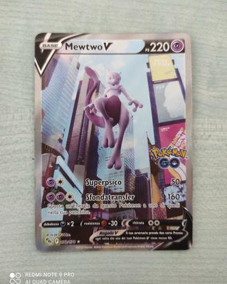 Carta Pokémon Mewtwo Pokémon Go