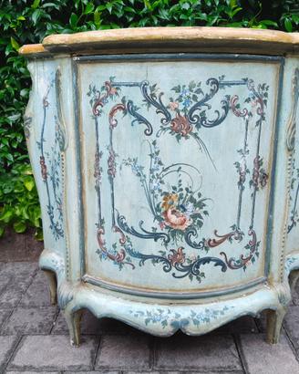 vintage mobiletto a parete originale genovese