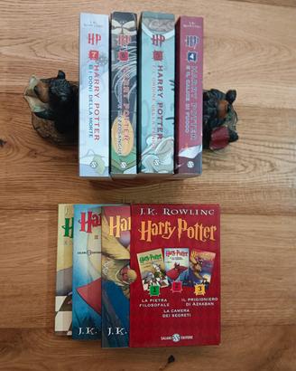Harry Potter Saga Completa Con Cofanetto Brossura 