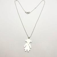 Collana oro 18KT con diamanti, EASY CRIVELLI.