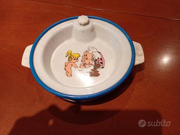 Piatto scalda pappa vintage Chicco 