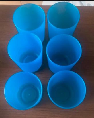 6 bicchieri in plastica Dem
