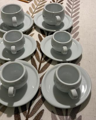 Set fa 6 tazze e tazzine Danesi