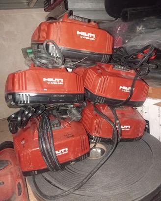carica batterie e batterie Hilti 