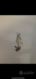 CIONDOLO IN ARGENTO 800 A FORMA DI SNOOPY