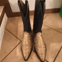 stivali texani fatti a mano