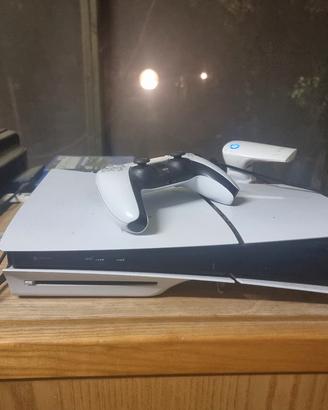 playstation 5 con disco e set guida
