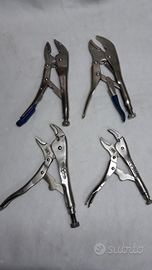 4 pinze regolabili autobloccanti