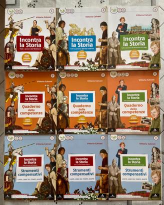 Libri INCONTRA LA STORIA 1-2-3