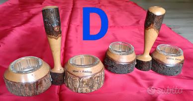 tazzine bicchieri oliera/sale e pepe