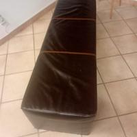 puffo rivestimento in pelle