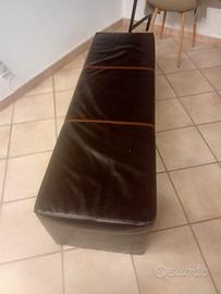 puffo rivestimento in pelle