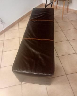 puffo rivestimento in pelle