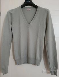 Maglione in cashmere scollo a V donna