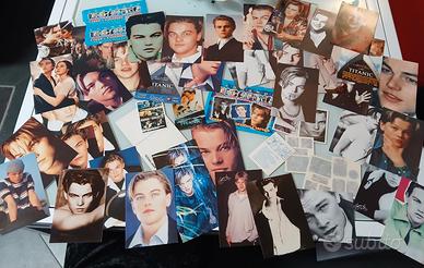 Leonardo Di Caprio Sticker collection anni 90 foto