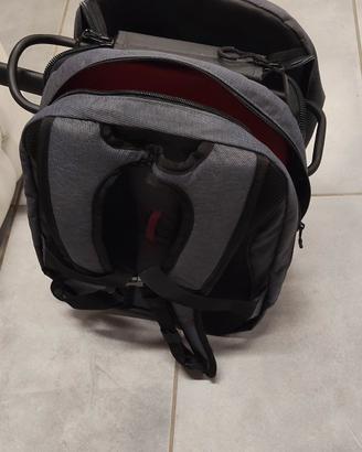 Zaino da bici con struttura