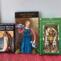 Tarot, Carte 3 Mazzi diversi PARI AL NUOVO