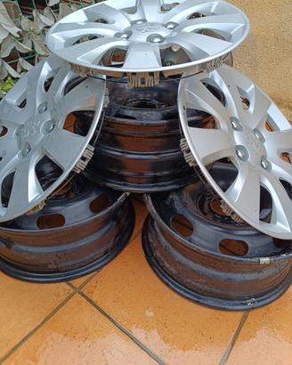 cerchi e copricerchi peugeot 207