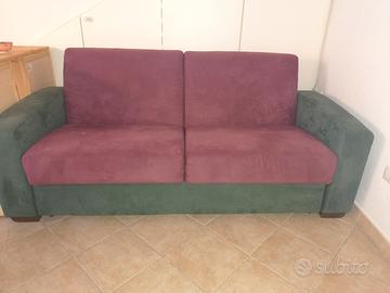 Divano letto matrimoniale tutto sfoderabile