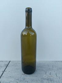 Bottiglie d vetro vuote 0,75 cl vino