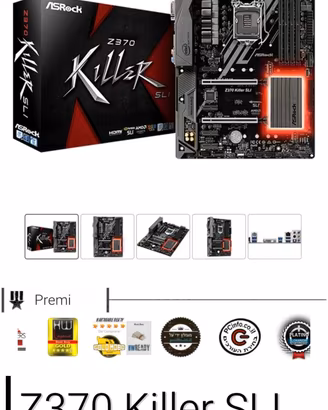 AsRock AsRock z370 Killer + Intel i5-9400F