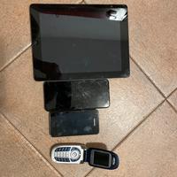 Telefoni e tablet NON testati- iPad+smartphone