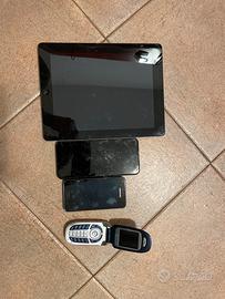 Telefoni e tablet NON testati- iPad+smartphone