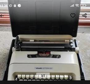 Macchina da scrivere vintage Olivetti  anni '80