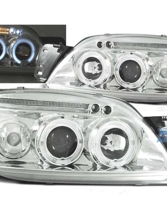 FARI FORD FIESTA 99-02 ANGEL EYES FONDO CROMATO