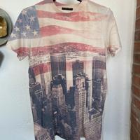 T-shirt Sisley beige uomo