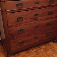 Cassettone primi decenni novecento 