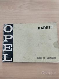 Libretto uso e manutenzione Opel Kadett