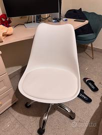 Sedia da scrivania girevole