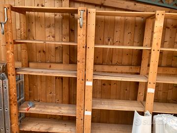 Scaffalature abete nassiccio